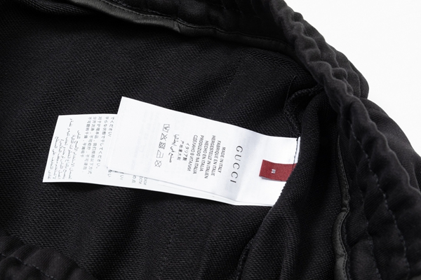 ブランドハーフパンツ素材ディテール